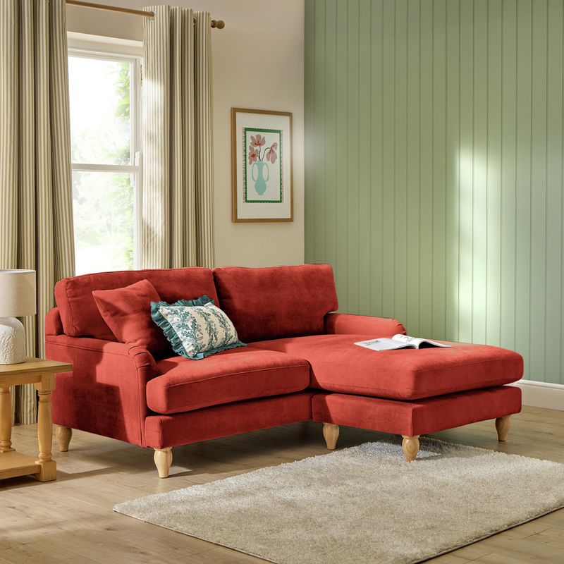 Argos Home Cynthia 布艺转角贵妃沙发