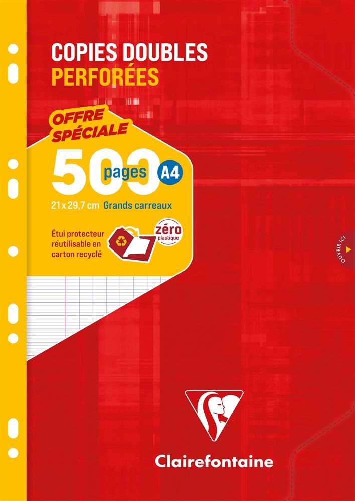 Clairefontaine A4 双面活页纸 500张