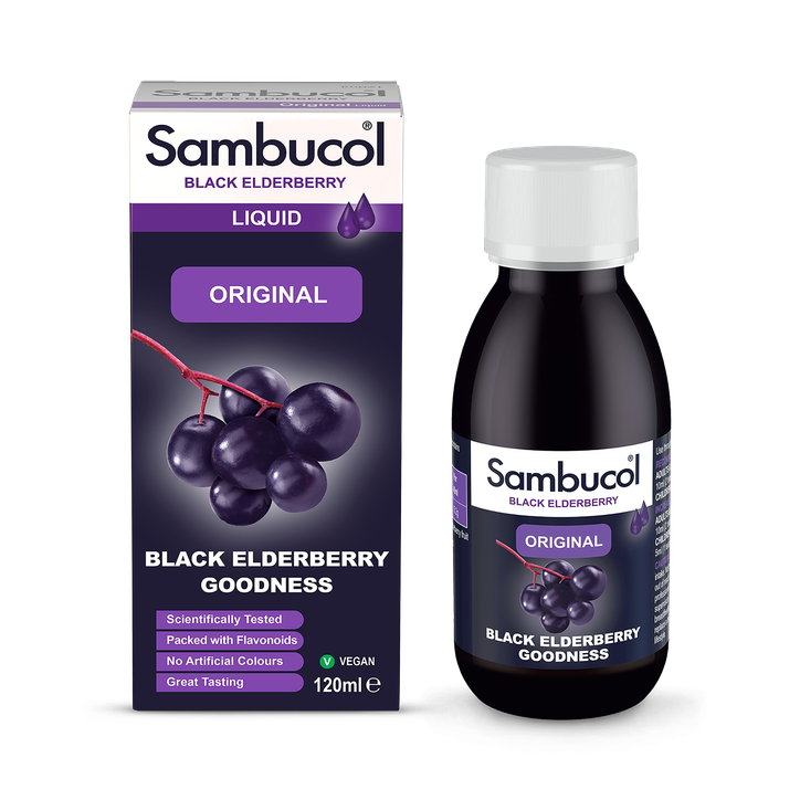 Sambucol 黑接骨木莓原味液 120ml