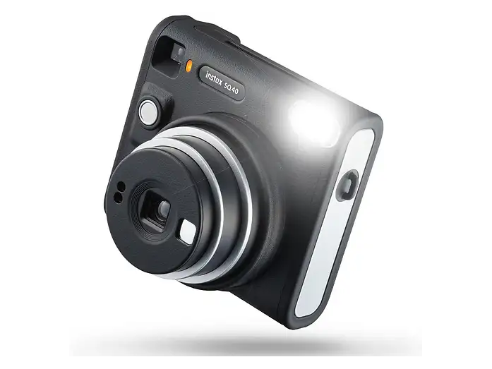 富士 instax SQ40 方形拍立得(复古黑)