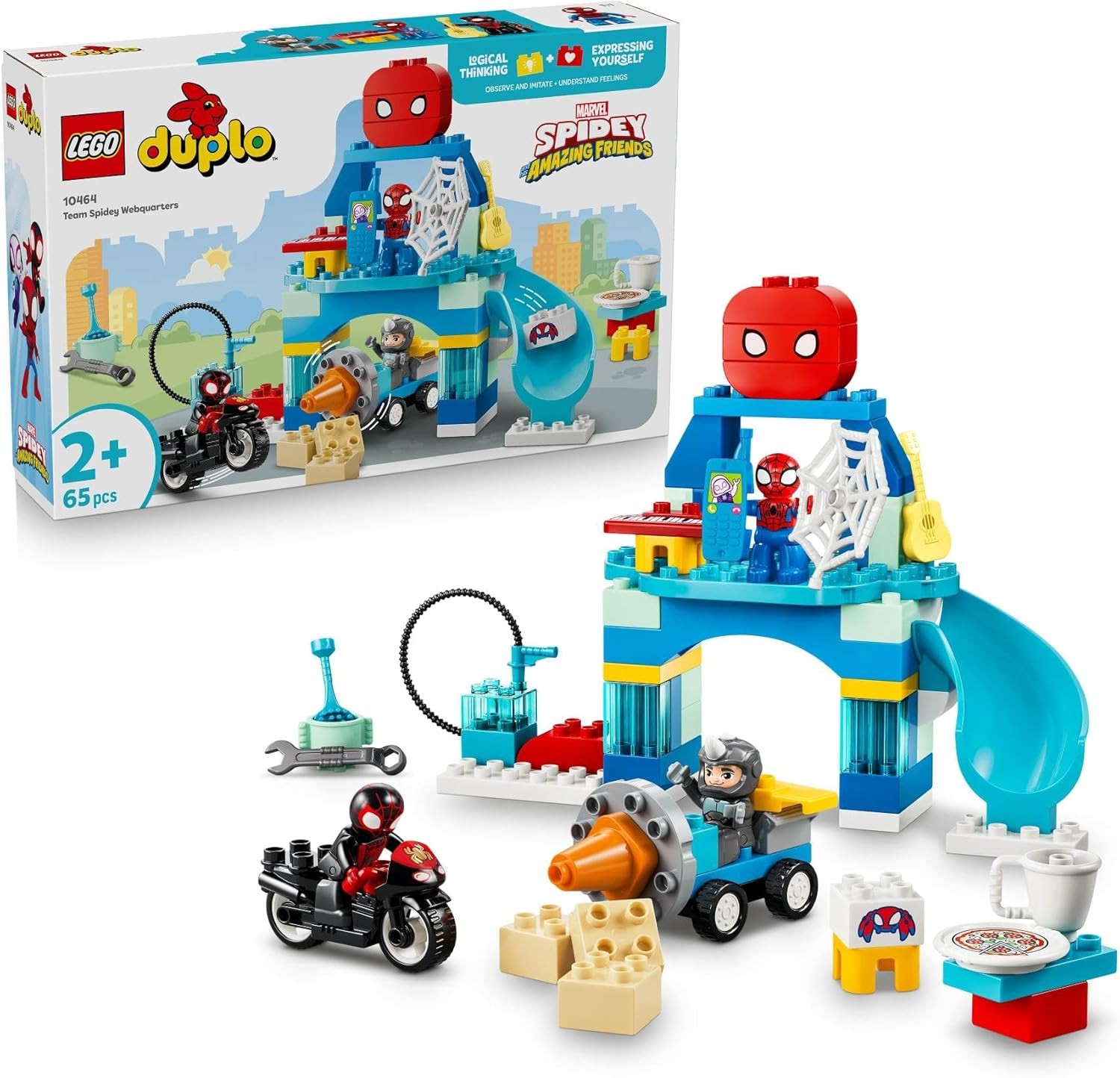 LEGO Duplo 漫威蜘蛛侠总部