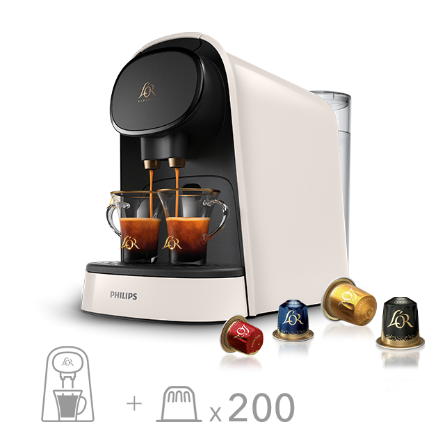 L'OR BARISTA Original 胶囊咖啡机+200颗胶囊套装