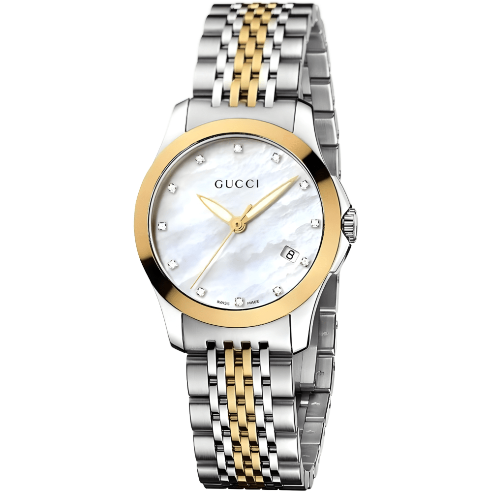 Gucci G-Timeless 贝母表盘女表 YA126513