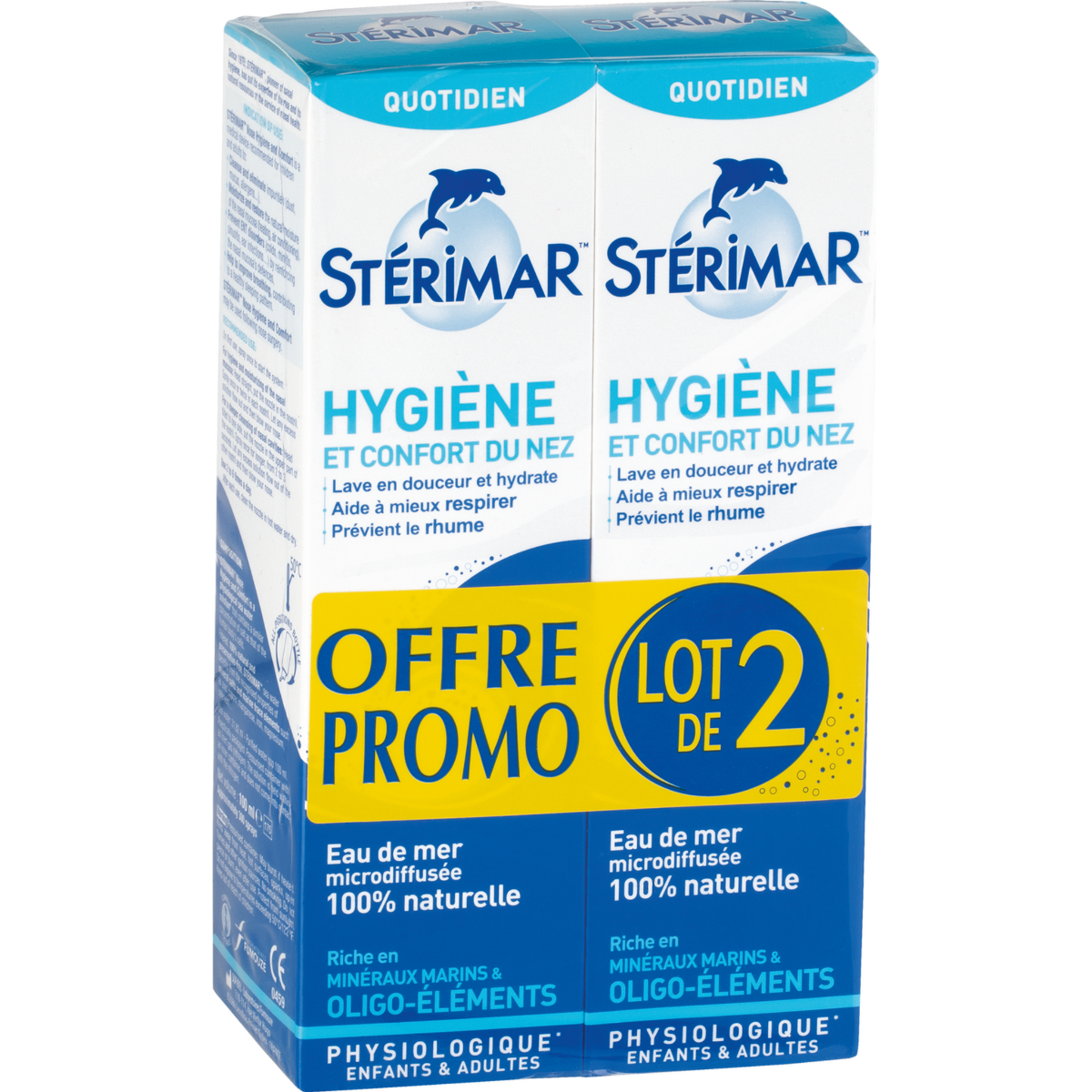 Stérimar 海水鼻腔喷雾2x100ml