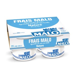 Malo 20% 原味鲜奶酪 4×100g