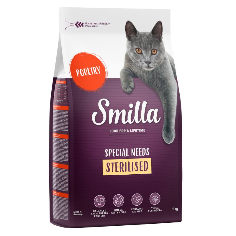 Smilla 绝育成猫粮 家禽