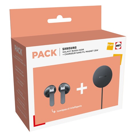 Samsung Galaxy Buds4 + 无线充电板