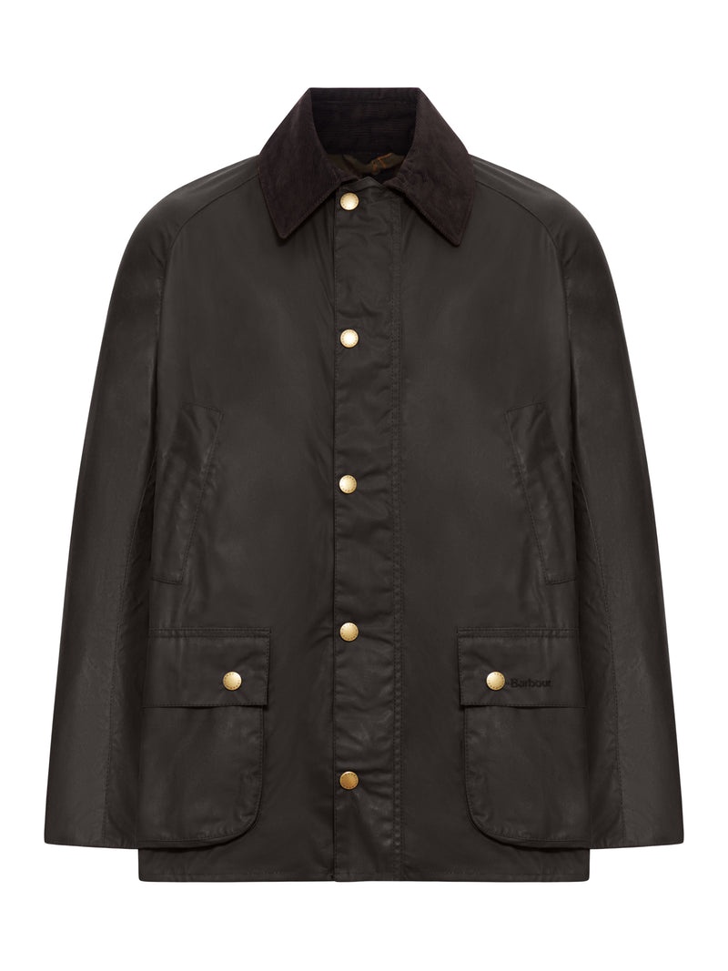 Barbour 蜡棉灯芯绒立领外套