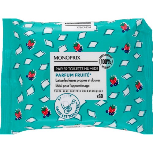 Monoprix 婴儿湿厕纸 60片