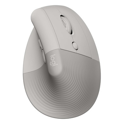 Logitech 罗技 Lift 垂直人体工学无线鼠标（沙色）