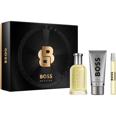 Hugo Boss Bottled男士香氛3件套 淡香水100ml＋10ml＋沐浴露100ml