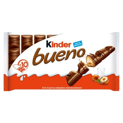 Kinder Bueno 牛奶巧克力棒 10条装 430g