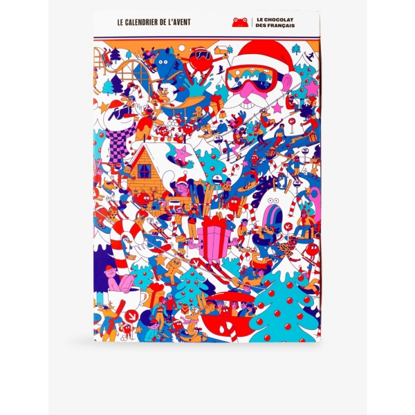 Le Chocolat des Français Chocolate Christmas Advent Calendar 258g