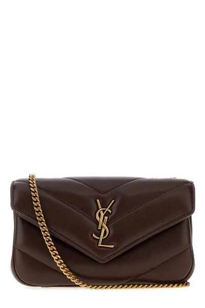 Loulou Foldover Top Mini-Schultertasche