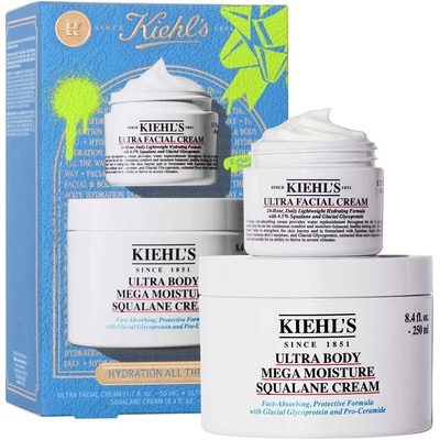 科颜氏 Kiehl's 角鲨烷身体霜+高保湿面霜 套装