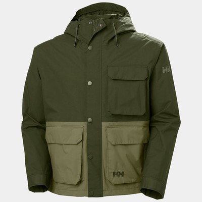 Helly Hansen Escape Utility男款防雨夹克｜Utility Green绿色