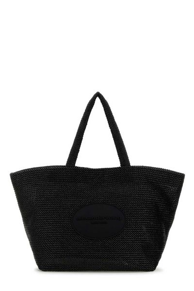 饰有压纹徽标的Alexander Wang XL手提包