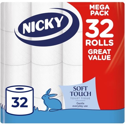 Nicky Soft Touch 双层卫生纸 32卷