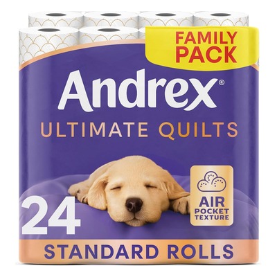 Andrex 安德鲁斯 Ultimate Quilts 三层加厚卷纸 24卷
