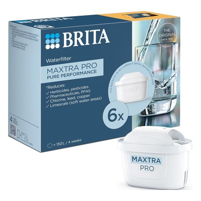 BRITA 碧然德 MAXTRA PRO Pure Performance 纯净滤芯 6支装
