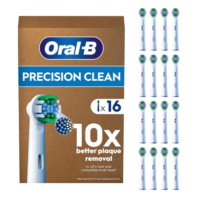 Oral-B 精密清洁电动牙刷头 16个