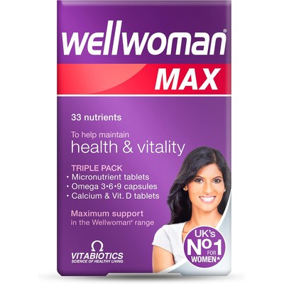 Vitabiotics 女性复合维生素 MAX版本 84粒