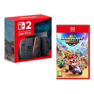 任天堂 Nintendo Switch 2 主机 + 《马力欧赛车 世界》套装
