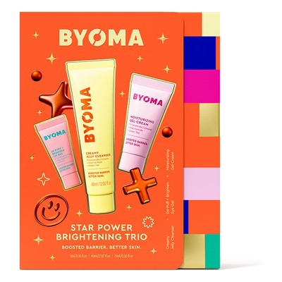 BYOMA Star Power亮肤护肤三件套（洁面、眼部凝胶、面霜）