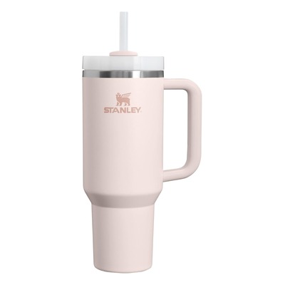 Stanley 1913 Quencher H2.0 Flowstate 保温保冷吸管杯 1.2L（玫瑰粉 Rose Quartz）
