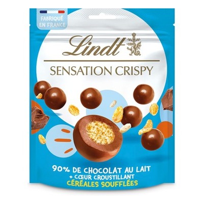 Lindt瑞士莲Sensation Crispy牛奶巧克力脆麦球140g