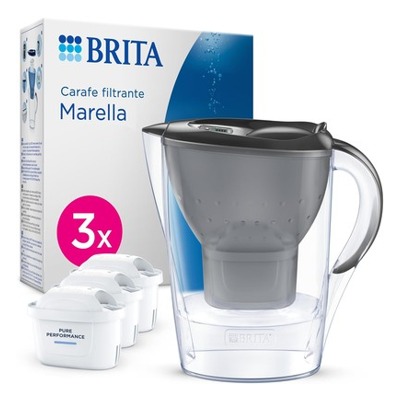 BRITA碧然德Marella滤水壶2.4L 含3枚MAXTRA PRO滤芯