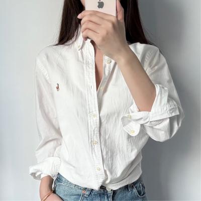 小马刺绣纽扣衬衫