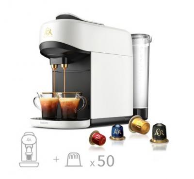 L'OR BARISTA Absolu 白色咖啡机 送50颗胶囊