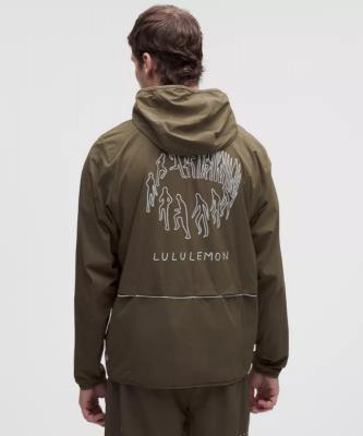 lululemon x Geoff McFetridge Fast and Free 便携夹克