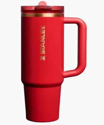 红金 0.89L吸管杯