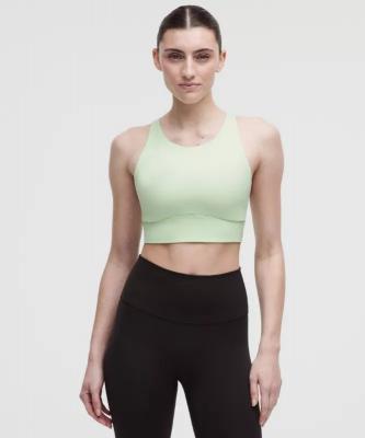 lululemon Energy Evolve 高领长款运动内衣 中强度 B-D罩杯