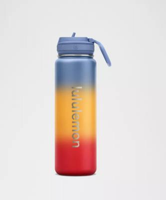 lululemon Back to Life 水壶 710ml 吸管盖