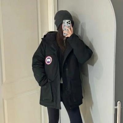 Canada Goose Kids Expedition 大童羽绒夹克 黑色