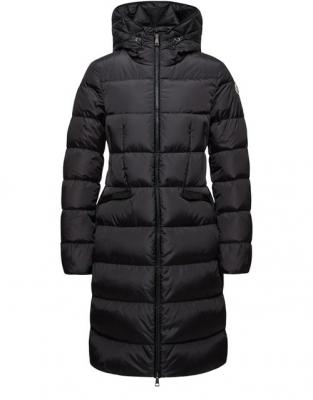 Moncler Avocette 长款羽绒服 黑色
