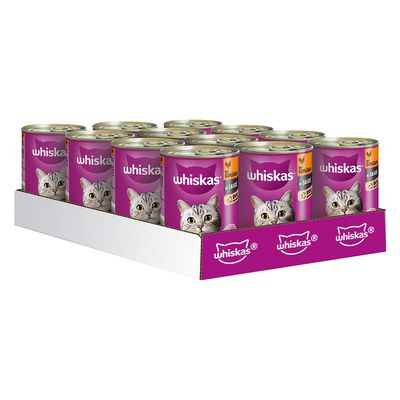 伟嘉成猫(1岁以上) 12 x 400克罐装