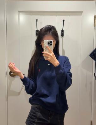 抓绒Polo卫衣