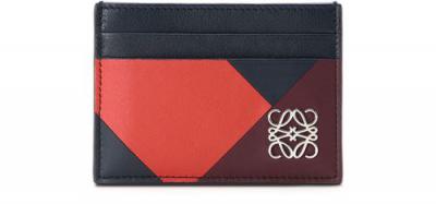 LOEWE Anagram 海军蓝卡片夹