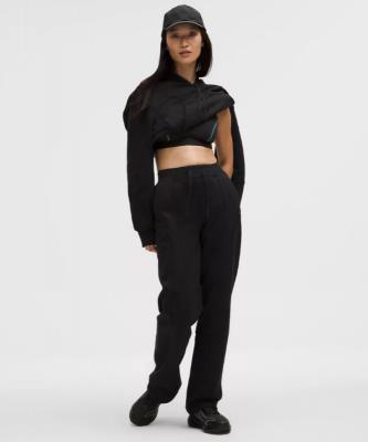 SLNSH Cotton Fleece 中腰直筒裤