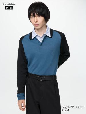 x F.RISSO 3D针织Polo衫