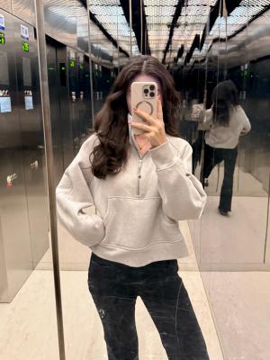 Lululemon Scuba Evolve 宽松半拉链卫衣