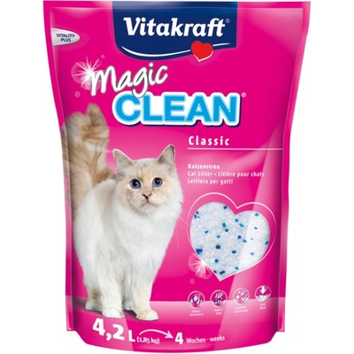 Vitakraft Magic Clean 硅胶水晶猫砂 4.2L