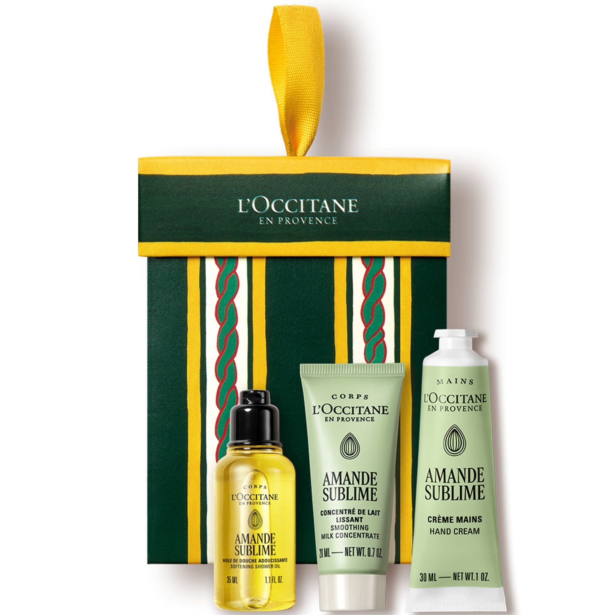 L'Occitane 甜扁桃圣诞挂饰礼盒