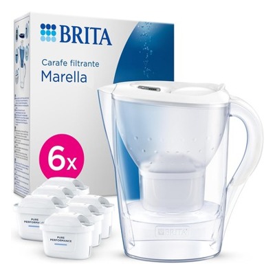 再降价!BRITA碧然德Marella滤水壶含6枚MAXTRA PRO纯净型滤芯