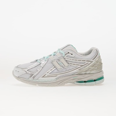 New Balance 1906 灰白青绿点缀