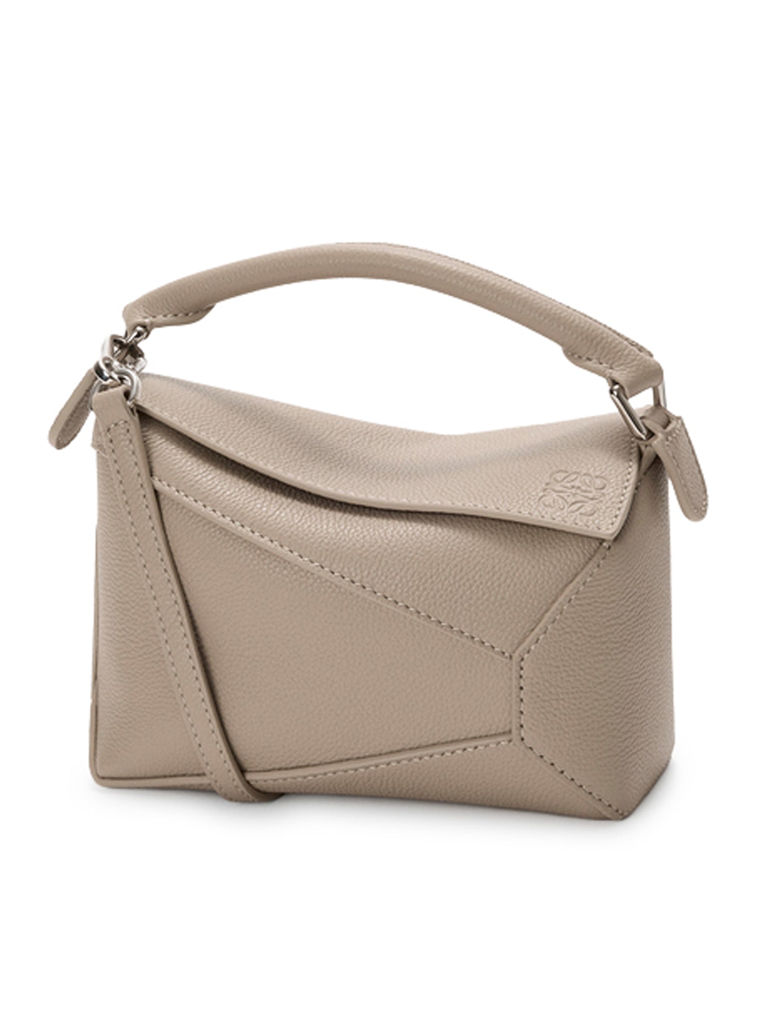 Loewe 罗意威 Puzzle Edge 迷你手袋 黏土灰